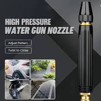 High-Pressure Water Gun Nozzle | Powerful & Adjustable Spray for Car Wash & Gardening Powerful & Adjustable Spray for Car Wash & Gardening Powerful & Adjustable Spray for Car Wash & Gardening